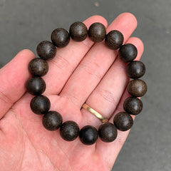 Artificial Agarwood Bracelet | Agarwood Bracelet Planted In The Garden | 17 Beads Bracelet