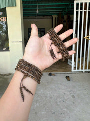 Small Agarwood Beads 4mm | 216 Agarwood Bracelet Beads | Bracelets for Women | Vietnamese Forest Agarwood | Necklace 216 beads