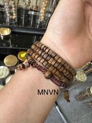 Premium Wild Agarwood Bracelet – Handmade 108 Beads from Vietnam
