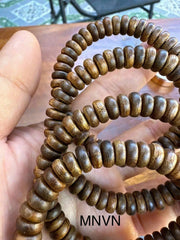 Women's Agarwood Button Bead Bracelet | Natural Sinking Agarwood | Elegant & Pure