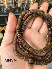 Super Grade Wild Agarwood Bracelet – 108 Beads from Vietnam’s Tropical Forests