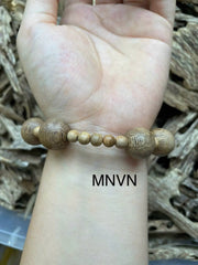 Natural Vietnamese Agarwood Bracelet | Ant Hill Agarwood | Premium Forest-Sourced Trầm Hương