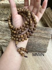 Forest Agarwood Bracelet | 108 Beads (8mm) | Handcrafted Natural Agarwood Mala